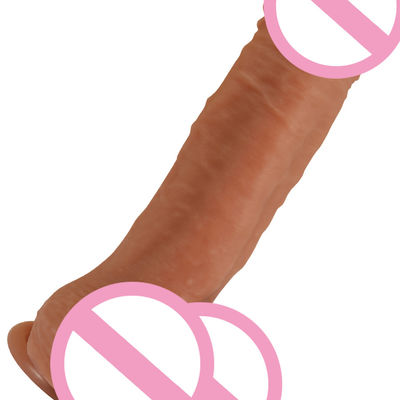 Homem impermeável Realista Dildo Líquido Suave Silicone Borracha Pênis Mulheres Dildo