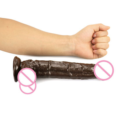 10 polegadas Xxl Realista Dildo Duplo Dildo Custom Gummy Real Feel Big Dog Cock