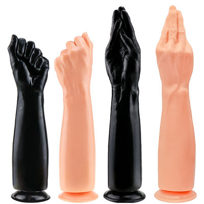 Dildos de mão de borracha de PVC Tentáculos Brinquedos sexuais