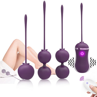 Faixa em Faixa Kegel Exercício de Bola Vagina Kegel Controle Remoto Com App
