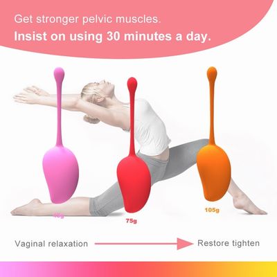 34mm Kegel Ball Exercício Ben Wa Kegel Tightening Ball ROHS