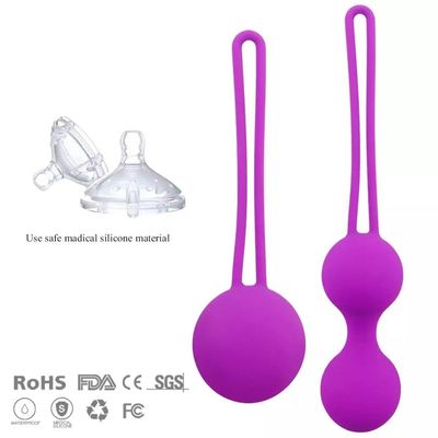 Balança de Kegel de aperto Vibrator de silicone Exercício Vagina Pesos de Kegel Para Mulheres