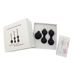 Balança de Kegel de aperto Vibrator de silicone Exercício Vagina Pesos de Kegel Para Mulheres