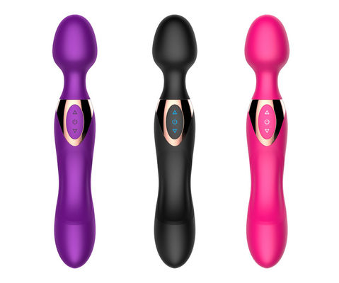 22cm Mulheres Pessoais AV Wand ODM 300g Vibrator do Clit Recarregável Massagista de vareta