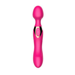 22cm Mulheres Pessoais AV Wand ODM 300g Vibrator do Clit Recarregável Massagista de vareta