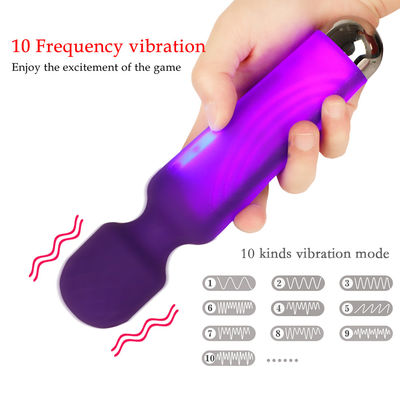 Máquina de massagem de varinha leve AV G Spot Vibrator Vibrator para mulher G Spot