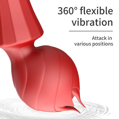 Carregamento USB Big G Spot Vibrator 24cm Pussy Vibrator portátil Sexy 238g