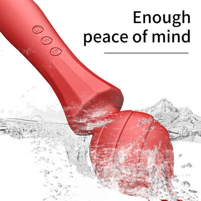 Carregamento USB Big G Spot Vibrator 24cm Pussy Vibrator portátil Sexy 238g