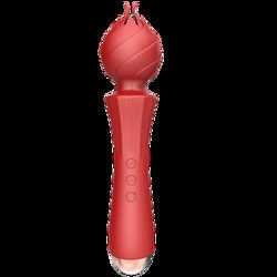 Carregamento USB Big G Spot Vibrator 24cm Pussy Vibrator portátil Sexy 238g