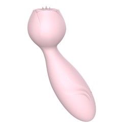 Impressão de logotipo AV Wand Cordless Handheld 350g Mulheres Vibrator Massagem de varinha