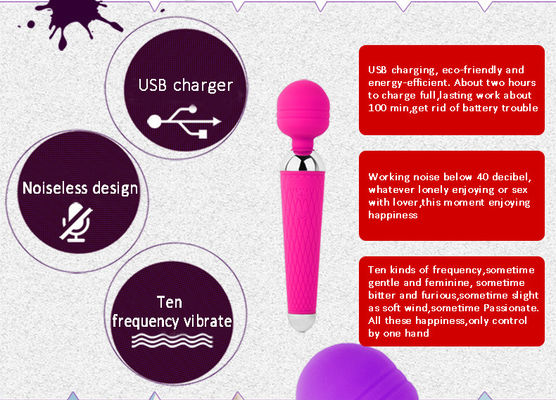 Vibrator de bala Mini Vibrator de vagem Vibrator de mamadeira Massagem de masturbação