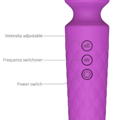 Dispositivo de Massagem de Vibração de 8 Velocidades 205mm G Spot Vibrator Sex Toy Body Pussy
