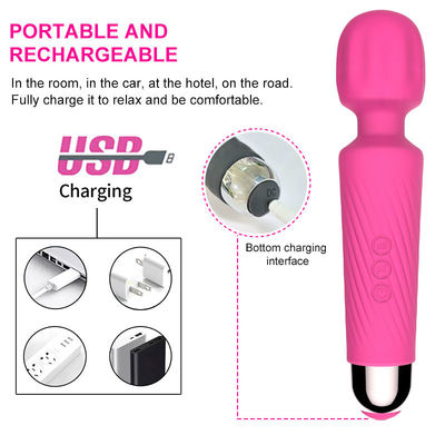 Poderoso Sexo Feminino AV Wand Massagista Pessoal Vibrator de Clitóris