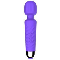 Mulher brinquedos sexuais de silicone massagista varinha mágica portátil recarregável vibrador para o clitóris