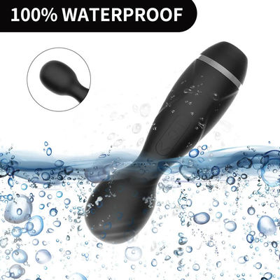 Mini Wireless Japão AV Bastão meninas mamando rata Vibrator Bastão de Massagem Negro