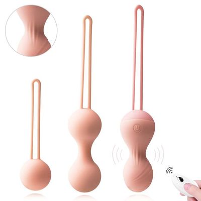 Remote Vibrating Kegel Ball 20,5 x 4,3 x 4,3 cm Kegel Ball Para Homens 250g