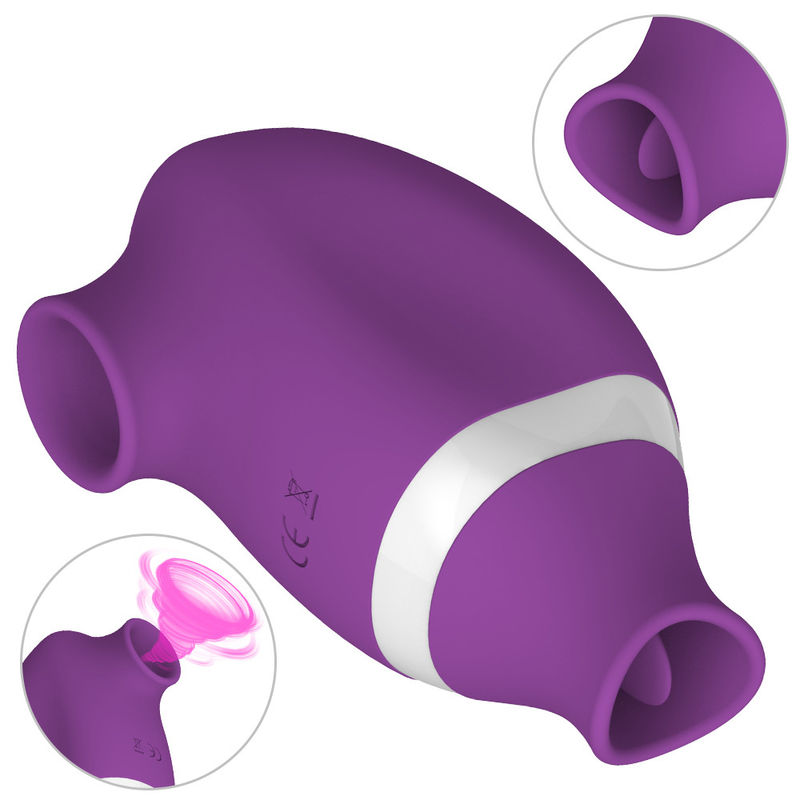 122g Vibratores sexuais femininos remotos Vibrator de sucção do clitóris brinquedo 8,5 x 4cm