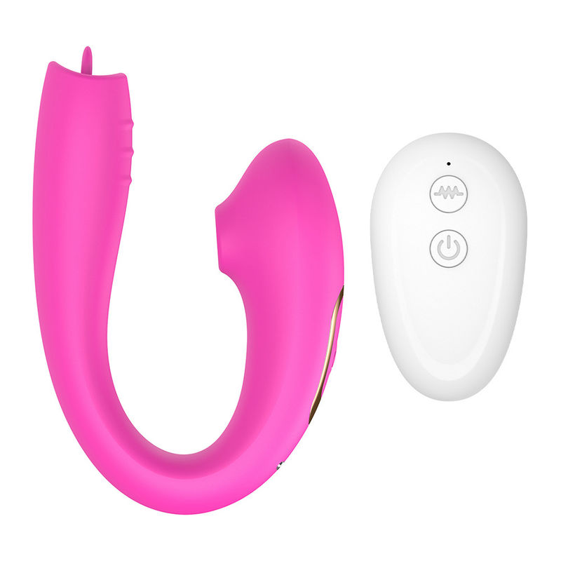 Japonês 200g Vibrator sexual remoto Adultos brinquedos sexuais lamber o clitóris estimulação chupar