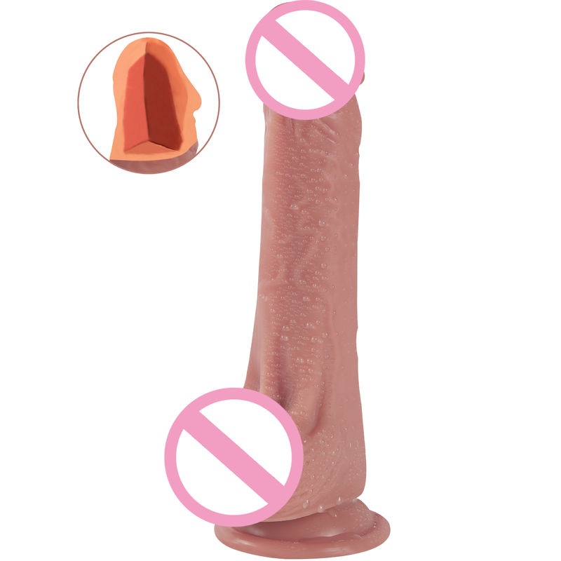 8.26 polegadas realista dildos pênis artificial Xnxx sex toy punho porno dildos para homens vagina