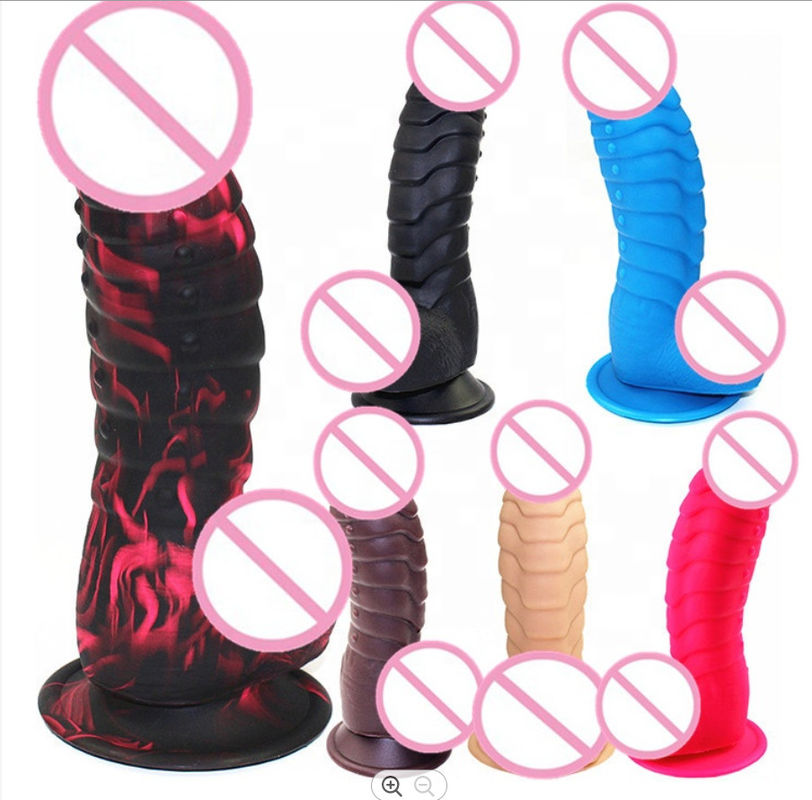 Pênis masculino realista Dildos líquidos suave silicone borracha brinquedos sexuais para mulheres forte vaso de sucção mãos livres