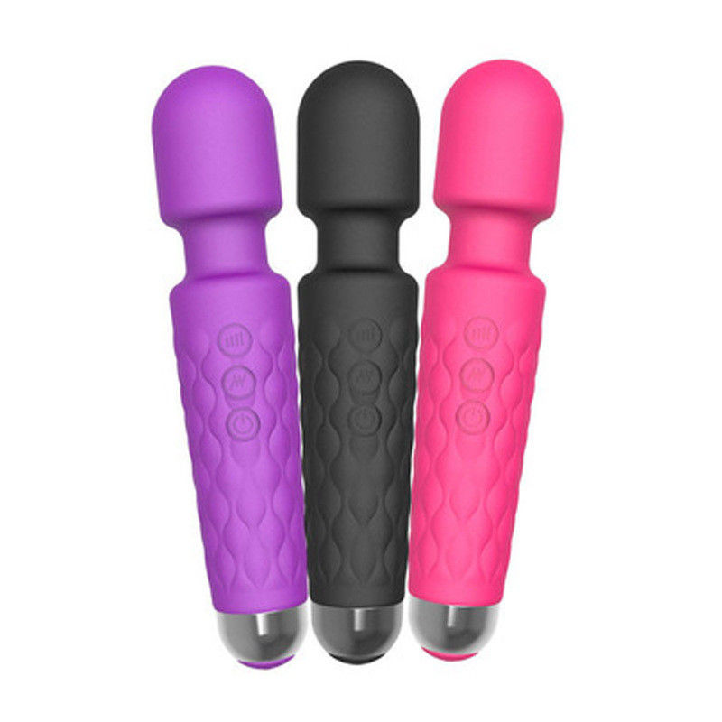 Dispositivo de Massagem de Vibração de 8 Velocidades 205mm G Spot Vibrator Sex Toy Body Pussy